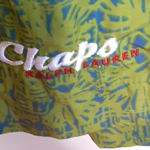 Chaps Ralph Lauren lined swim trunks Sz Med - Picture 3 of 6